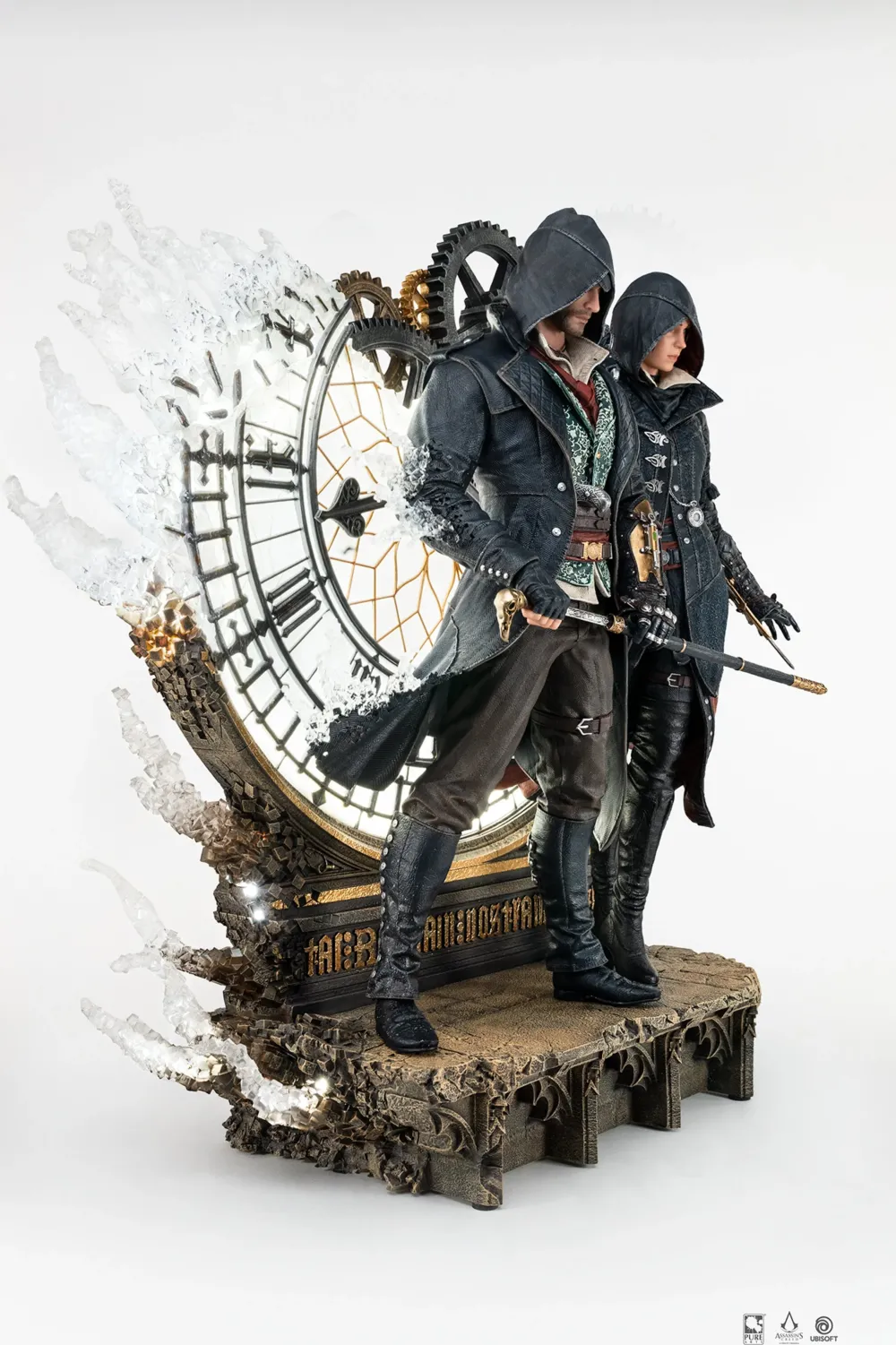 Hot PureArts Assassins Creed - Animus Jacob and Evie - Statue