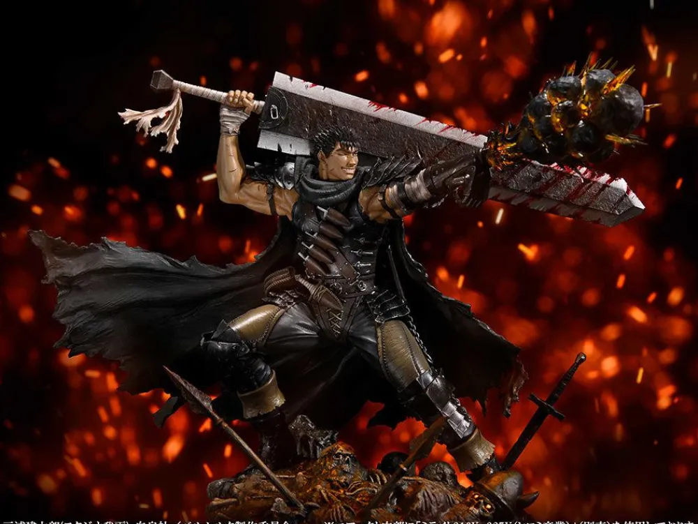 Sale UTC/Medicos Entertainment Berserk - Guts Black Swordsman Ver. 1/7 Scale - Statue