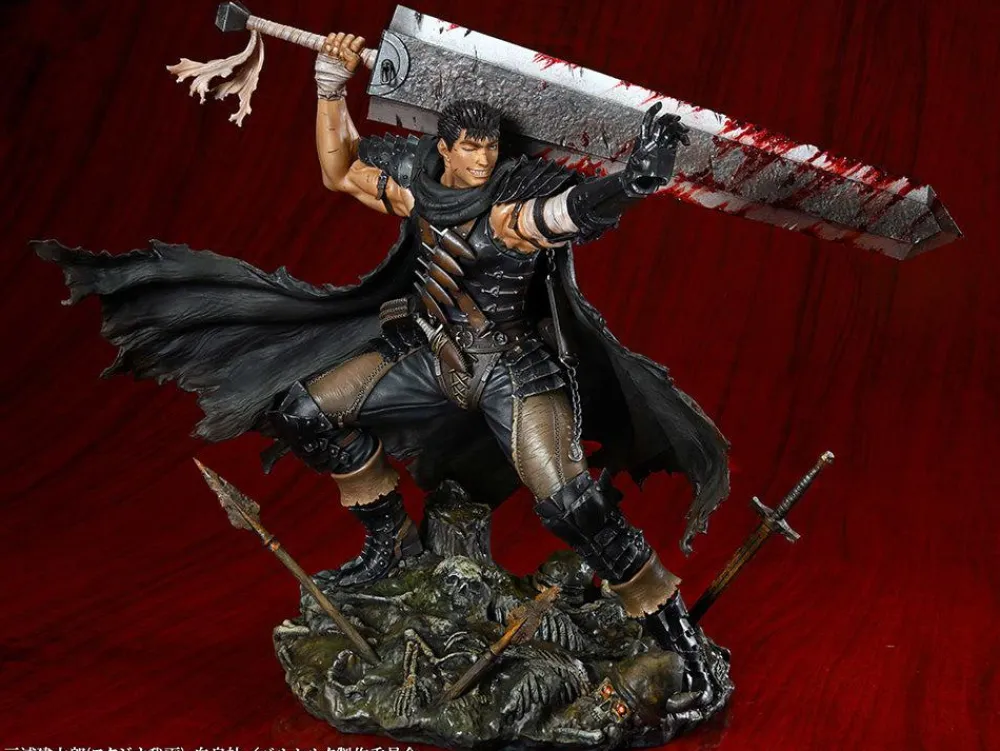 Sale UTC/Medicos Entertainment Berserk - Guts Black Swordsman Ver. 1/7 Scale - Statue