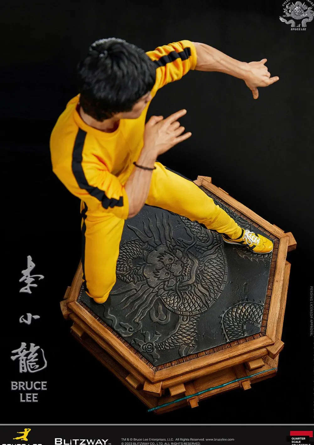 Fashion Bandai/Blitzway Bruce Lee Tribute Statue – 50th Anniversary Blitzway Superb Scale 1/4 Statue