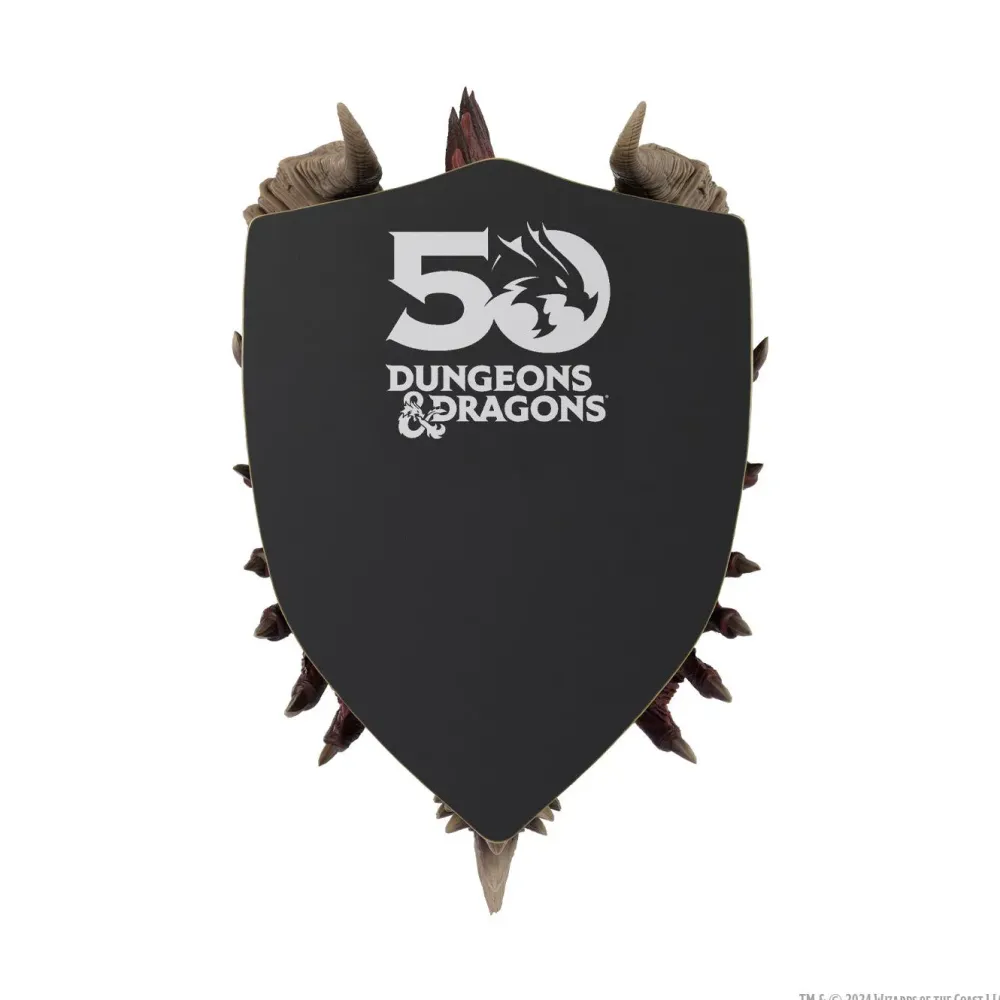 Outlet WizKids D&D Replicas of the Realms: Ancient Red Dragon Trophy Plaque - Limited Edition 50th Anniversary