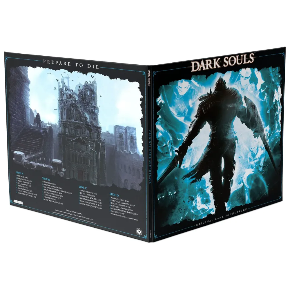 Fashion Spacelab9 Dark Souls - Original Game Soundtrack 2LP - IGN Exclusive Color Variant - Vinyl
