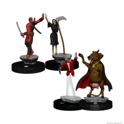 Outlet WizKids Deadpool - Marvel HeroClix: Deadpool and Friends High-Five! - Mini Figures - Exclusive