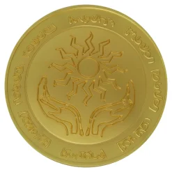 New Fanattik Dungeons & Dragons - 24k Gold Plated Amulet of Health - Medallion