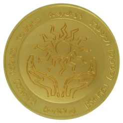 New Fanattik Dungeons & Dragons - 24k Gold Plated Amulet of Health - Medallion