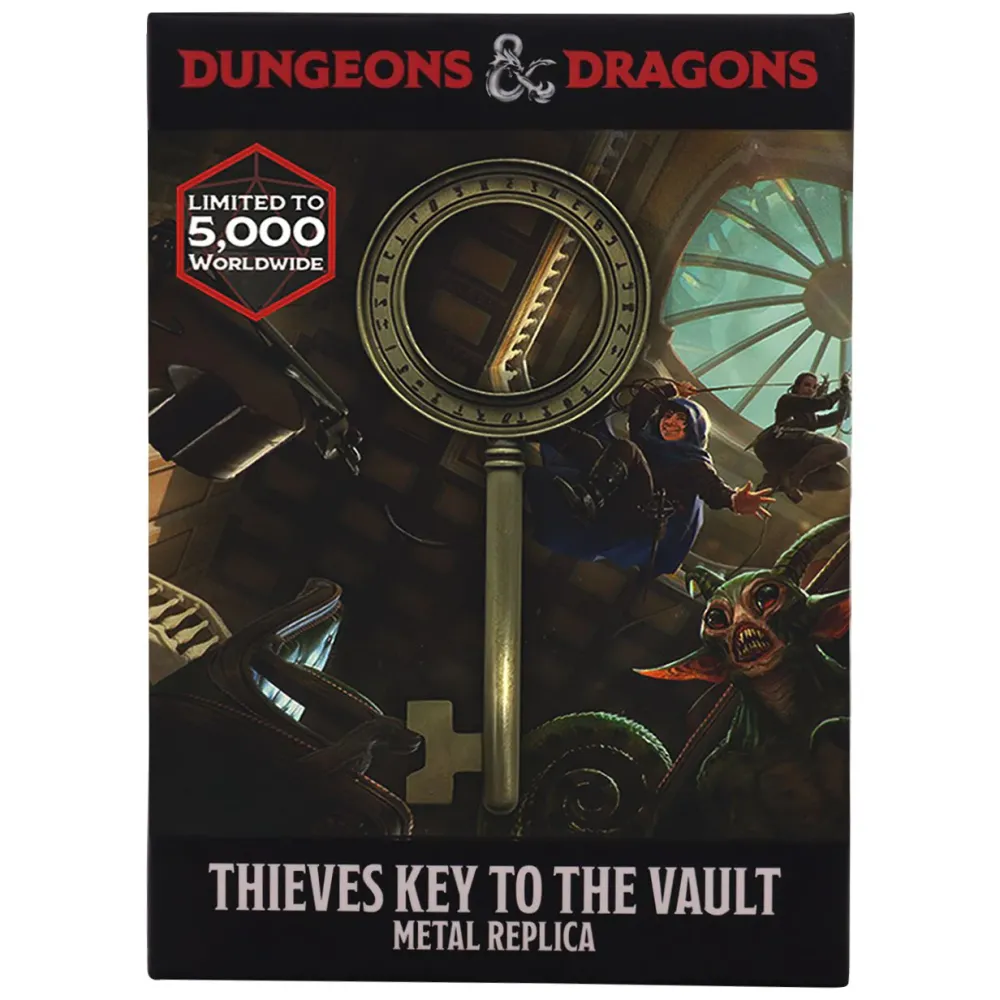 Fashion Fanattik Dungeons & Dragons - Thieves Key to the Vault Limited Edition - Replica