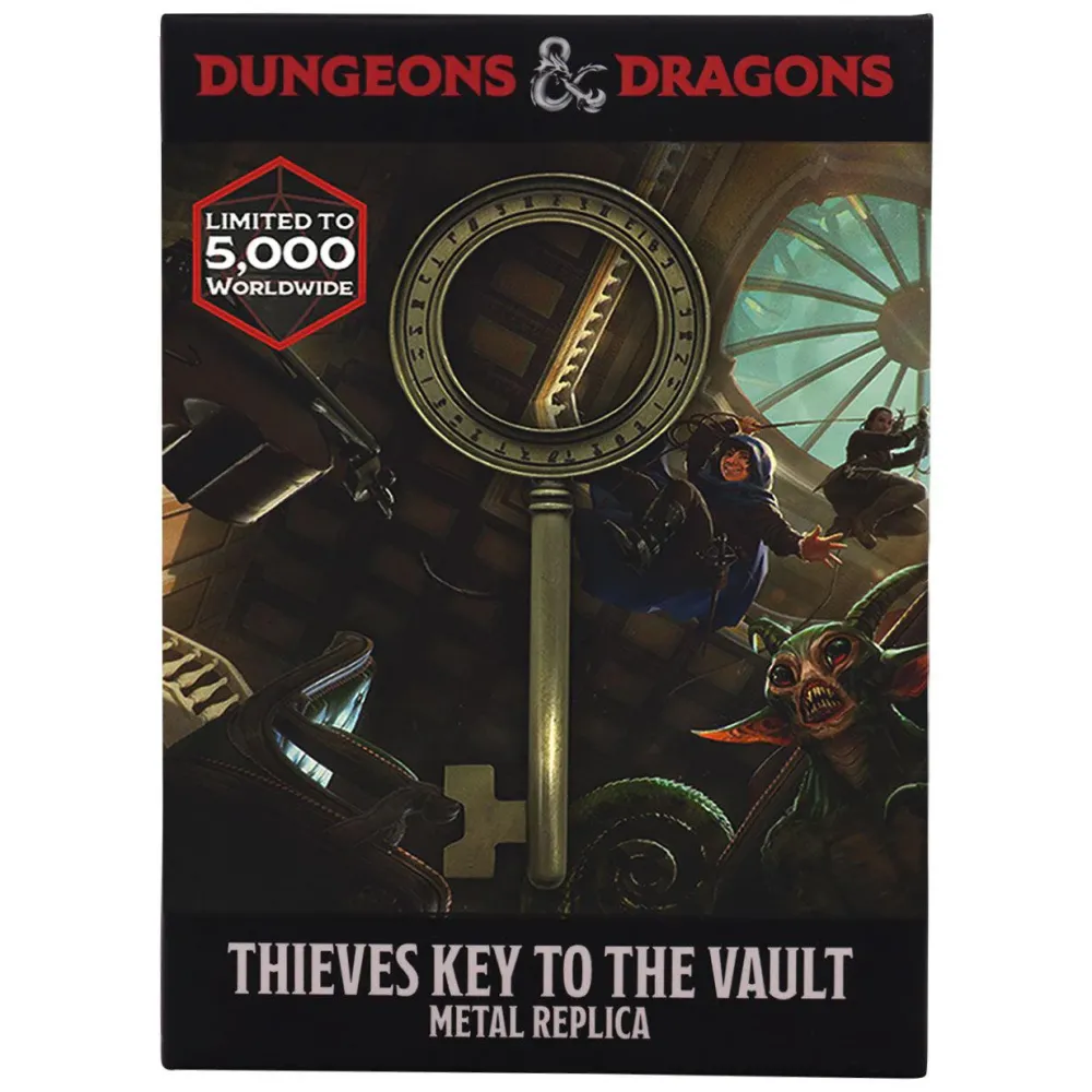 Fashion Fanattik Dungeons & Dragons - Thieves Key to the Vault Limited Edition - Replica