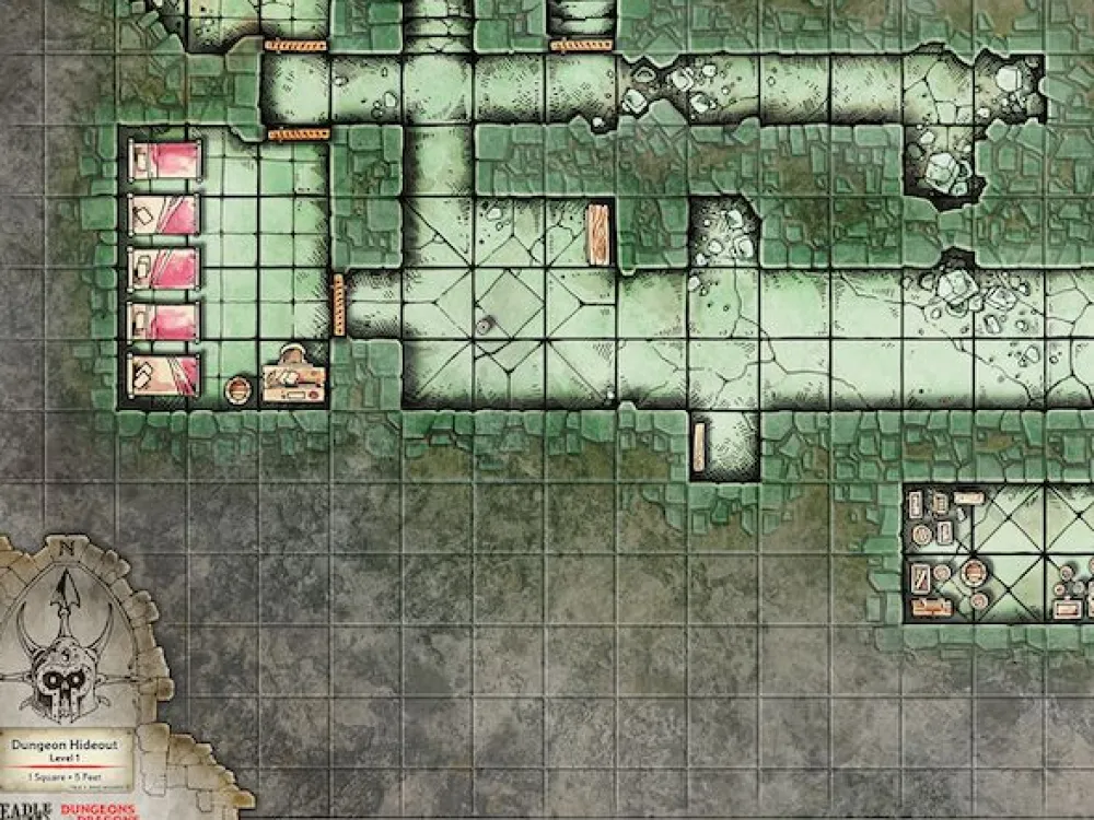 Sale Beadle u0026 Grimm's Dungeons and Dragons - Dungeon Masters Guide Premium Map Collection - Box Set