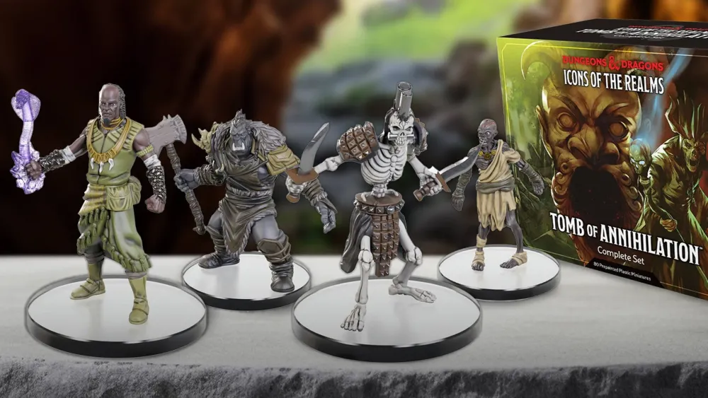 New WizKids Dungeons and Dragons - Icons of the Realms: Tomb of Annihilation - Complete Set