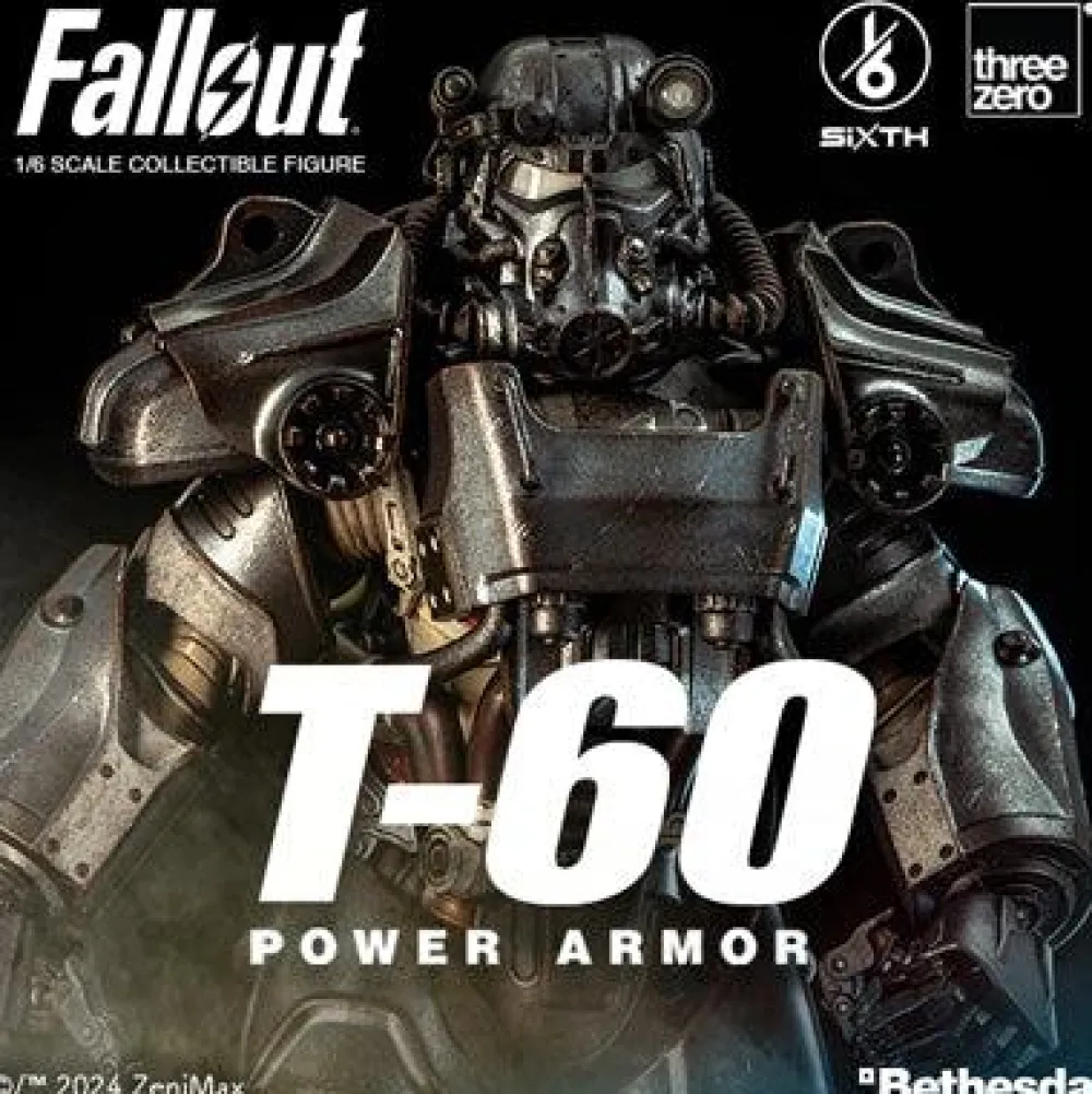 Hot threezero Fallout - T-60 Power Armor 1/6 Scale - Action Figure
