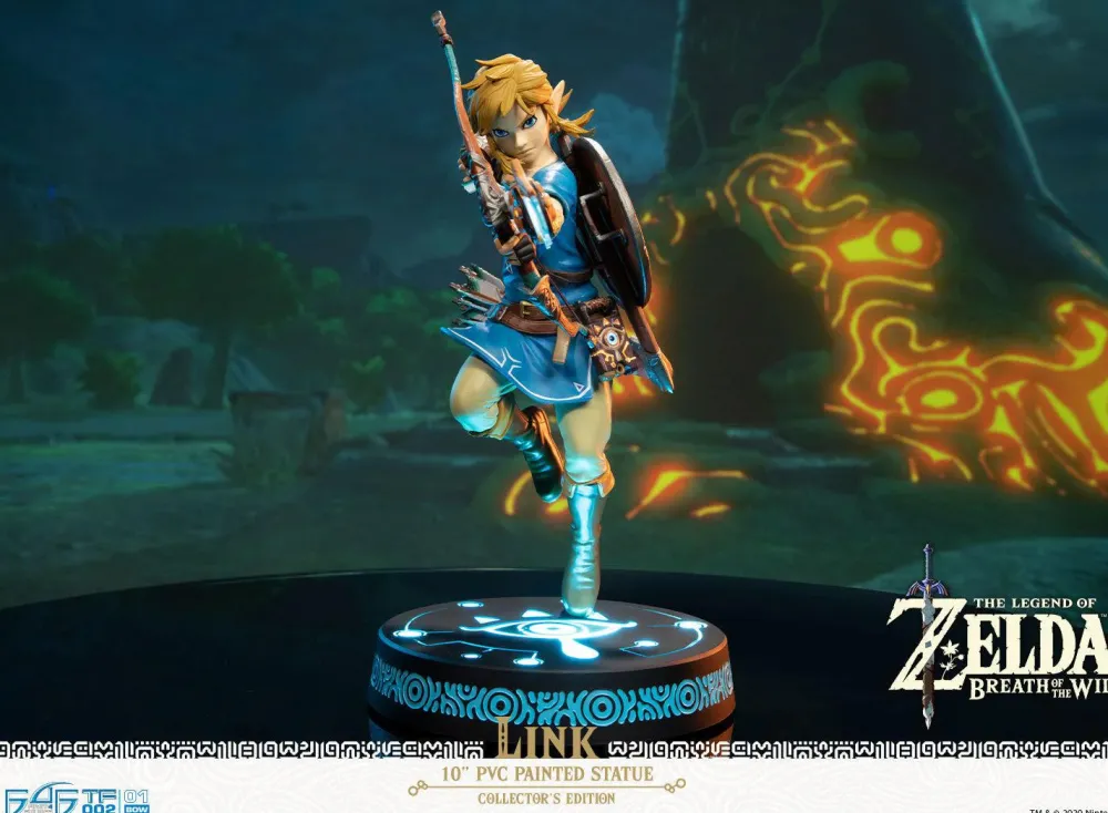 Sale DHS/F4F F4F The Legend of Zelda: Breath of the Wild - Link PVC Statue Collector's Edition