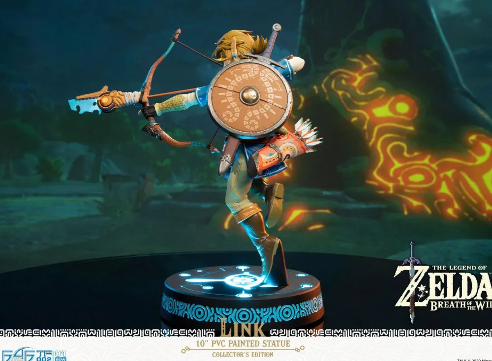 Sale DHS/F4F F4F The Legend of Zelda: Breath of the Wild - Link PVC Statue Collector's Edition