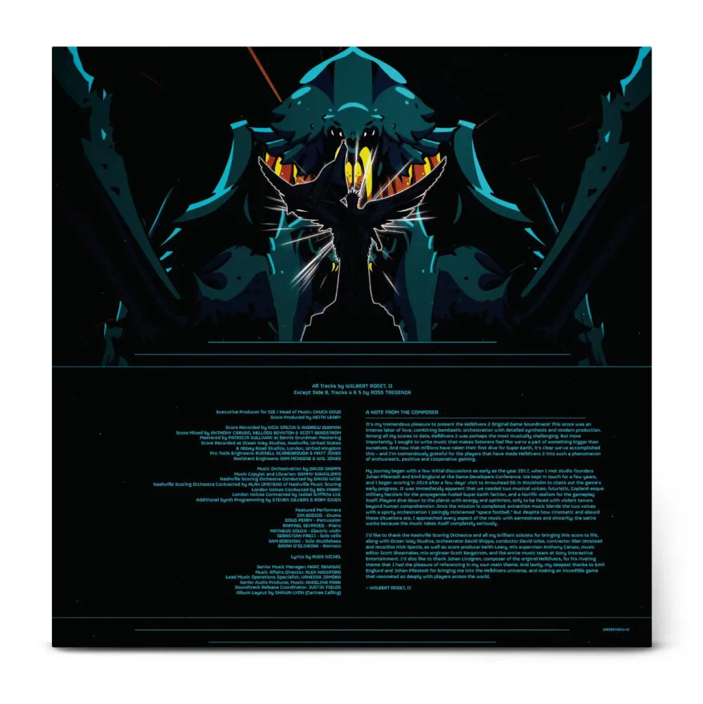 Best Milan Record Helldivers 2 - Original Game Soundtrack - Vinyl
