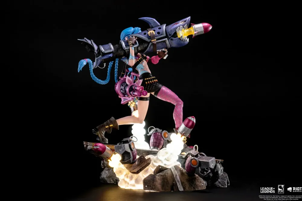 Sale PureArts League of Legends - Jinx 1-6 Scale - Statue
