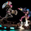 Online PureArts League of Legends - Jinx and Vi 1-6 Scale - Statue Bundle