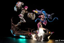 Online PureArts League of Legends - Jinx and Vi 1-6 Scale - Statue Bundle