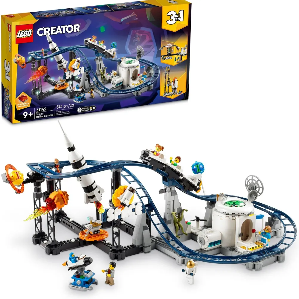 New LEGO Space Roller Coaster 31142