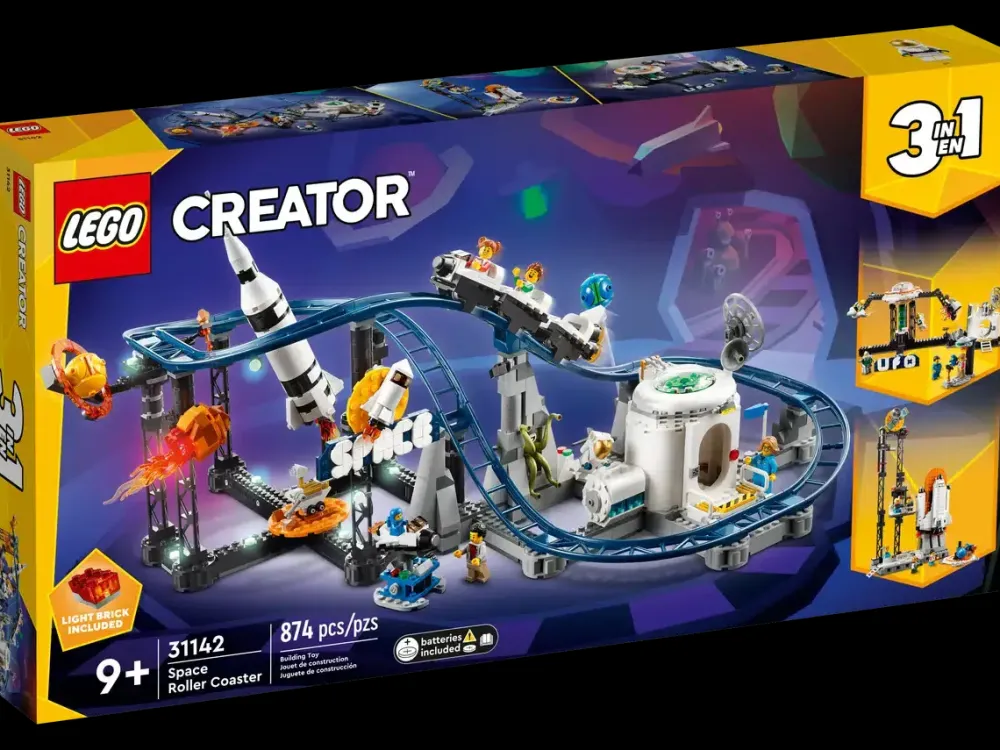 New LEGO Space Roller Coaster 31142