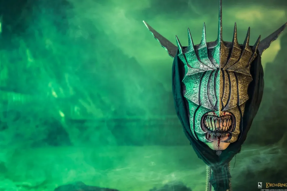Hot PureArts Lord Of The Rings - Mouth Of Sauron 1:1 Scale Art Mask