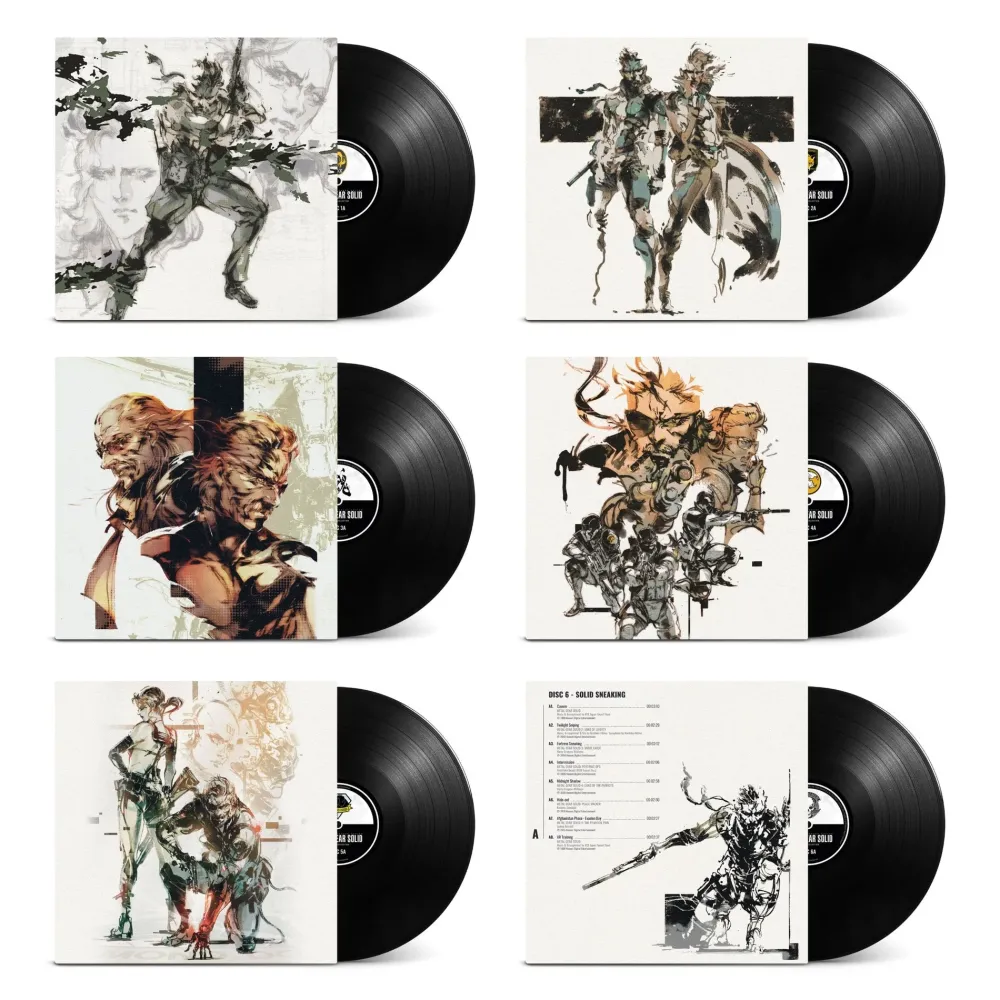 Sale Laced Records Metal Gear Solid - The Vinyl Collection Original Soundtrack 6LP - Vinyl
