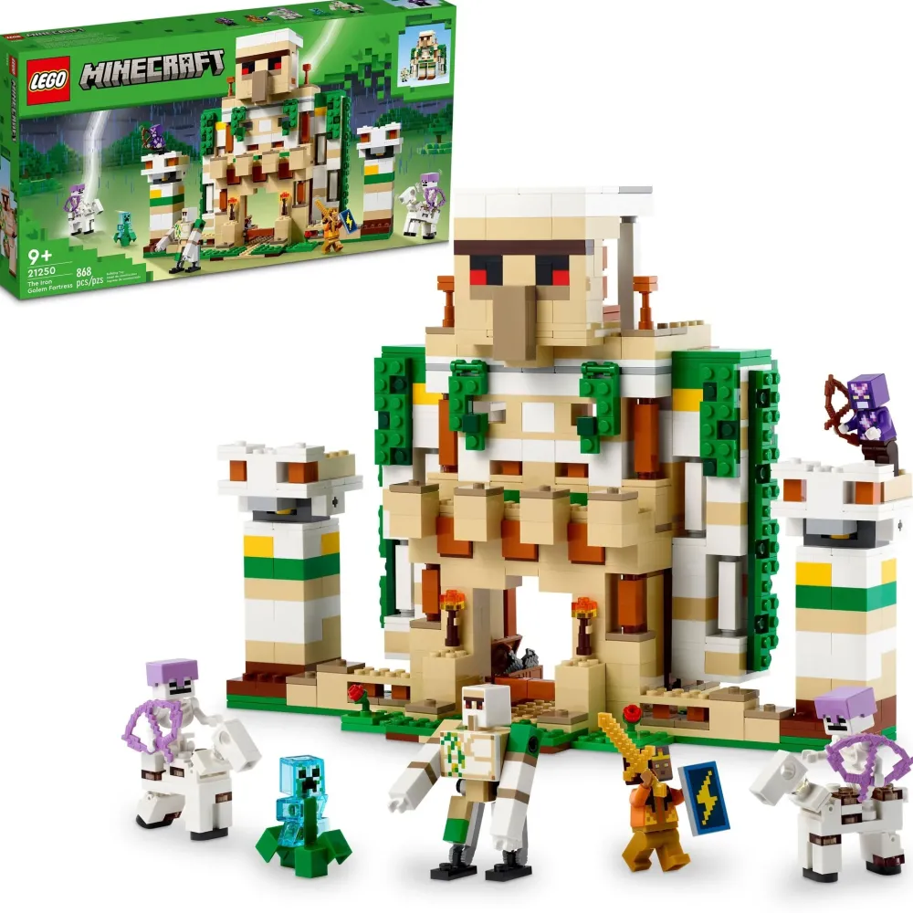 New LEGO Minecraft - The Iron Golem Fortress 21250