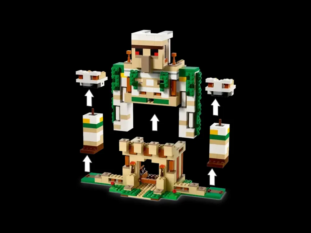 New LEGO Minecraft - The Iron Golem Fortress 21250