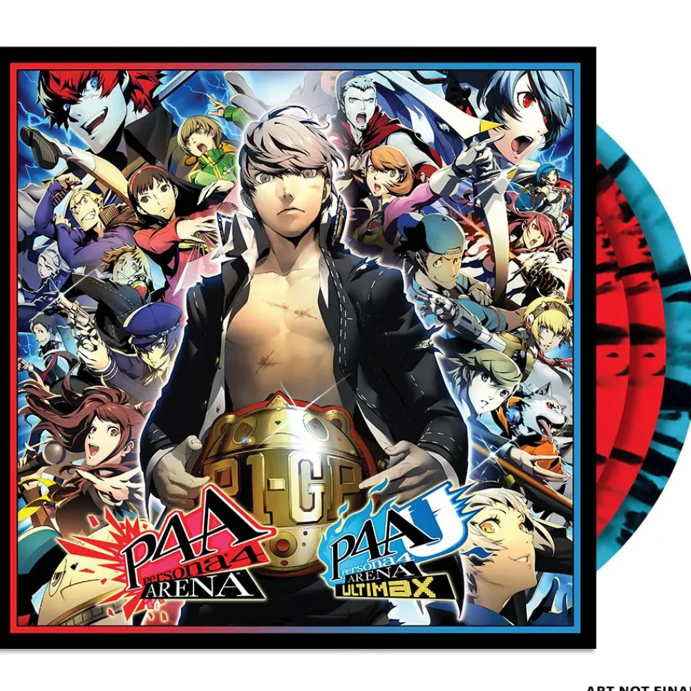 Fashion iam8bit Persona 4 Arena and Persona 4 Arena Ultimax - Soundtrack 3LP - Vinyl