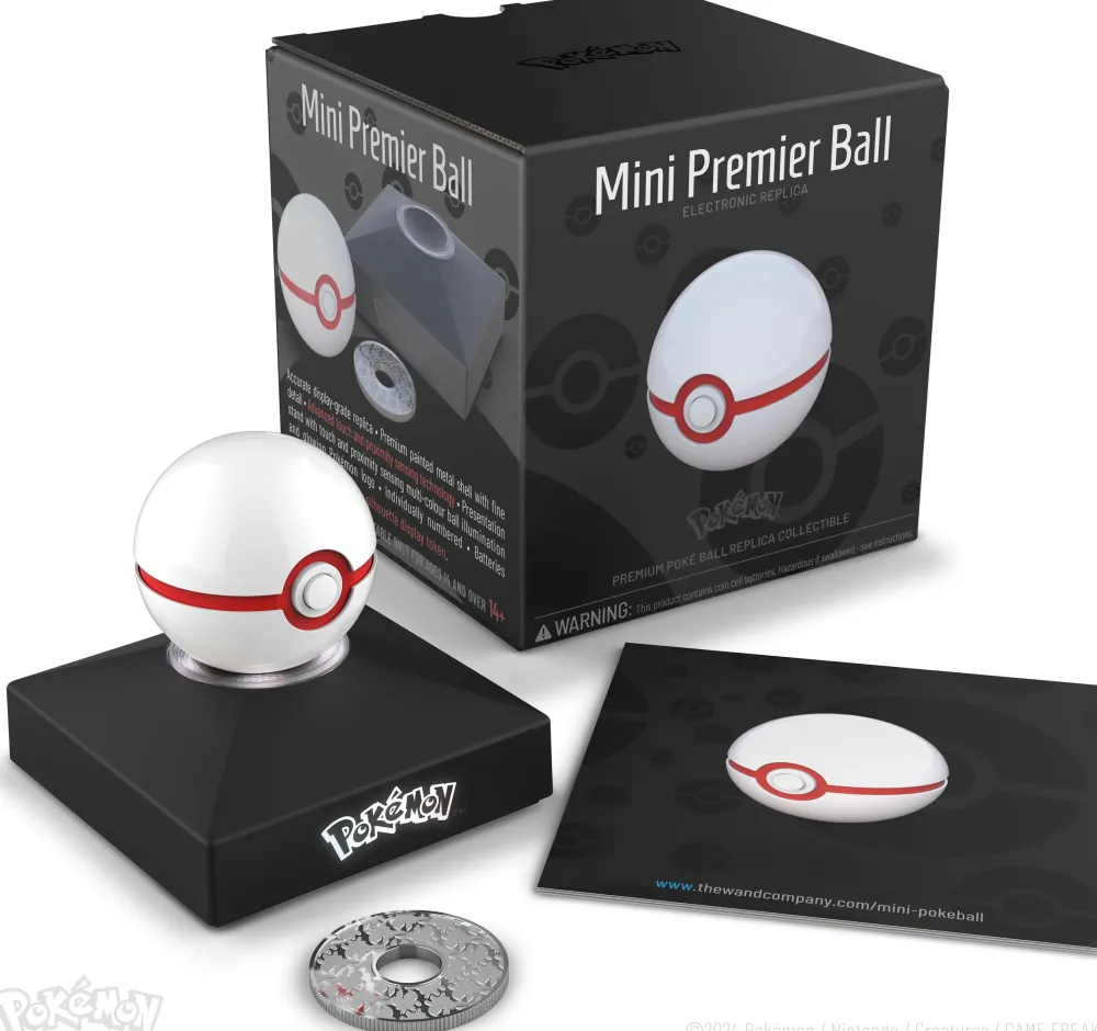 Online The Wand Company Pokemon - Mini Premier Ball - Replica
