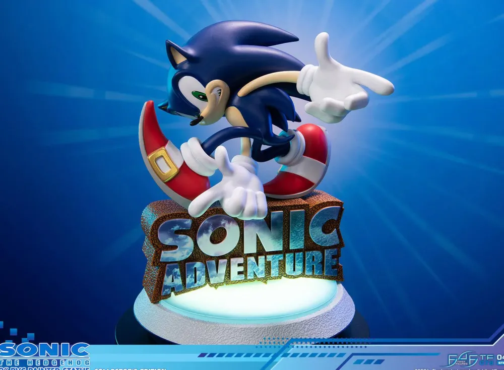 Sale DHS/First 4 Figures Sonic Adventure - Sonic The Hedgehog Collectors Edition Statue