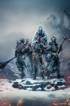Hot PureArts The Witcher 3 - The Wild Hunt 1-6 Scale Diorama - Statue
