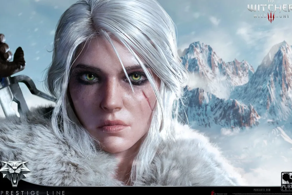 Fashion PureArts The Witcher 3 Wild Hunt - Ciri of Cintra 1-2 Scale - Statue