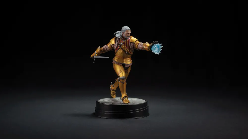 Sale Dark Horse Comics The Witcher 3: Wild Hunt - Geralt Toussaint Relic Armor Figure