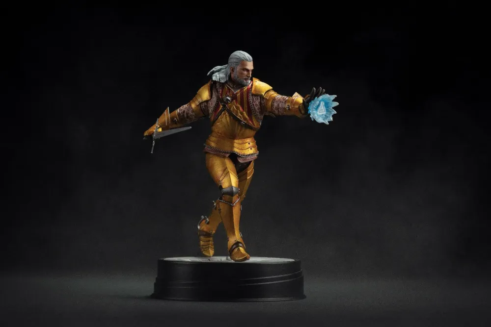 Sale Dark Horse Comics The Witcher 3: Wild Hunt - Geralt Toussaint Relic Armor Figure