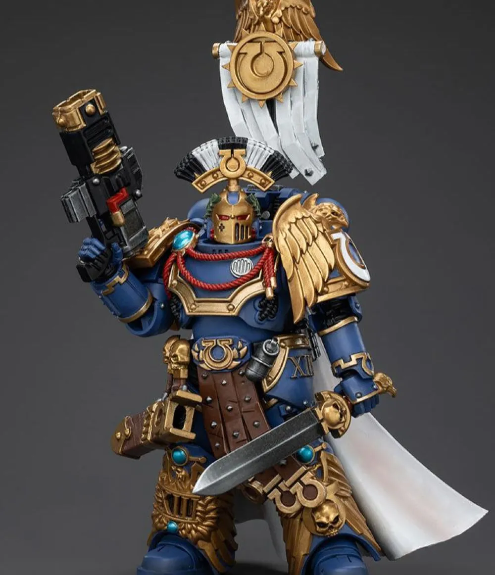Sale Joytoy Warhammer 40,000 - Ultramarines Legion Praetor with Power Sword and Volkite Serpenta - Action Figure