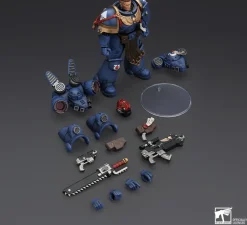 New Joytoy Warhammer 40,000: Space Marine 2 - Ultramarines Sergeant Gadriel - Action Figure
