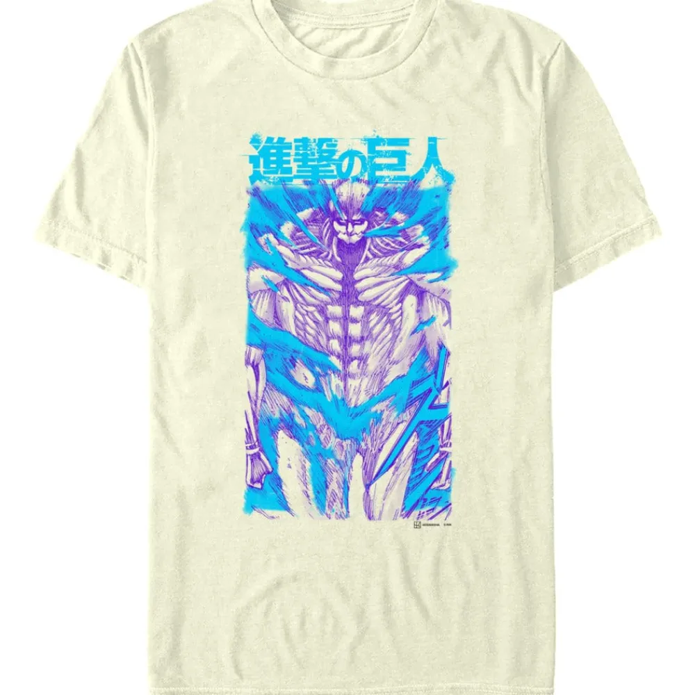 Fashion Fifth Sun Attack on Titan - Armored Titan Overlay - T-Shirt