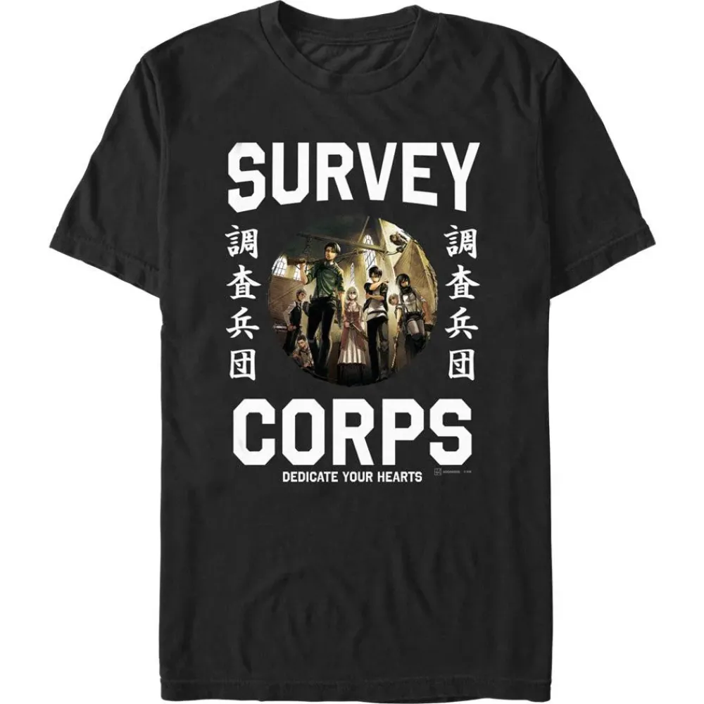 Discount Fifth Sun Attack on Titan - Survey Corps Centric - T-Shirt
