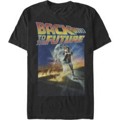 Sale Fifth Sun Back to the Future - Original Poster - T-Shirt