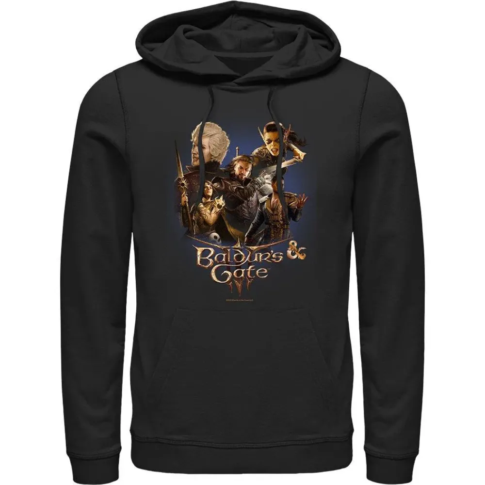 Sale Fifth Sun Baldurs Gate 3 - Baldurs Squad Collage - Hoodie