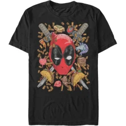 Outlet Fifth Sun Deadpool - Shells And Tacos - T-Shirt