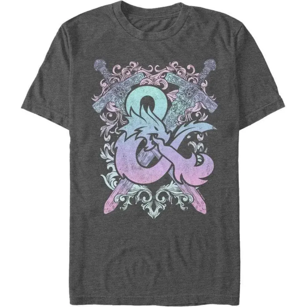 Best Fifth Sun Dungeons and Dragons - Pastel Logo - T-Shirt