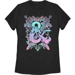 Discount Fifth Sun Dungeons and Dragons - Pastel Logo - T-Shirt