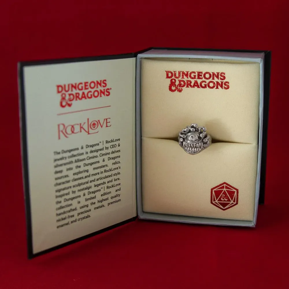 Discount RockLove Jewelry Dungeons and Dragons X RockLove Beholder Ring