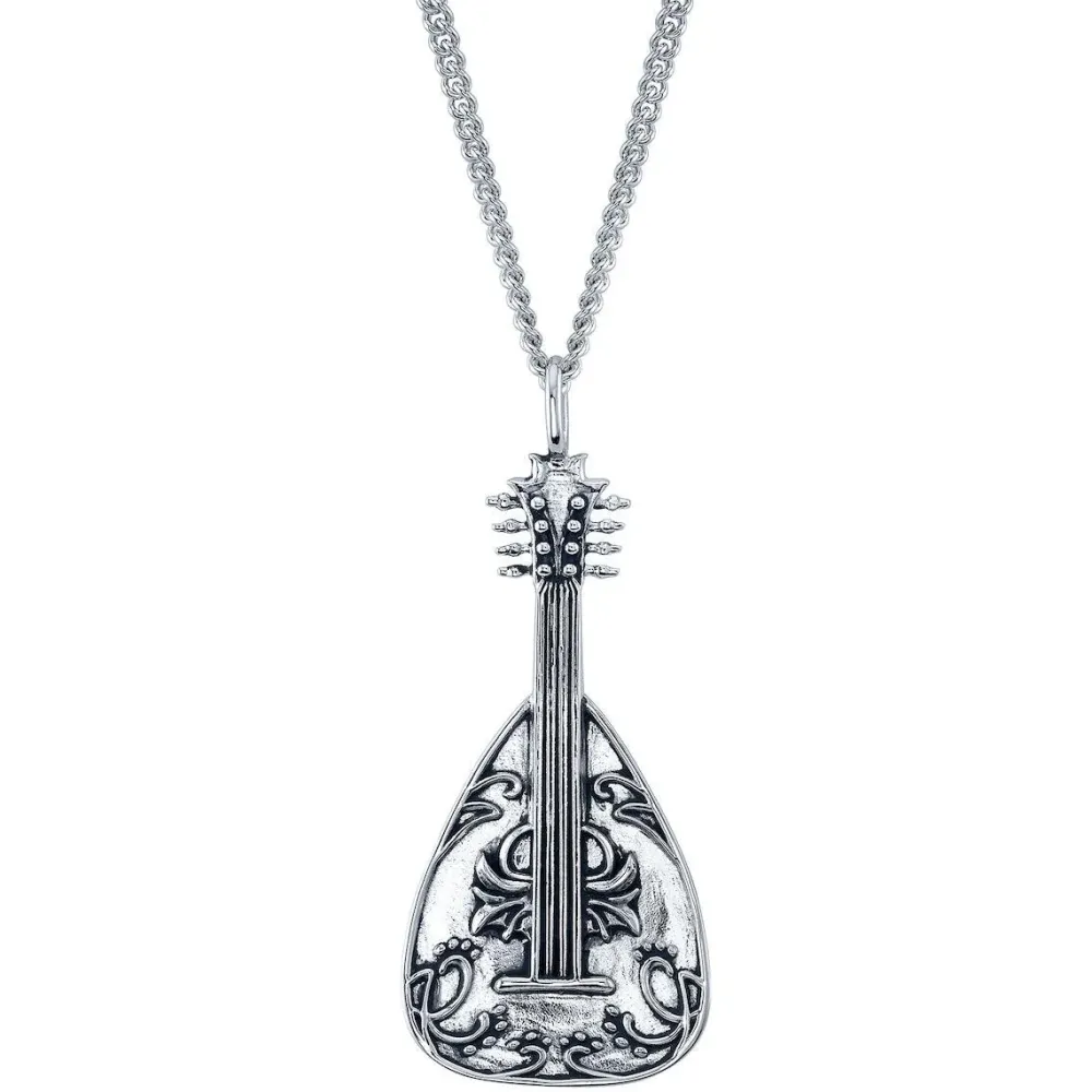 Best RockLove Jewelry Dungeons and Dragons X RockLove Bard Lute Necklace