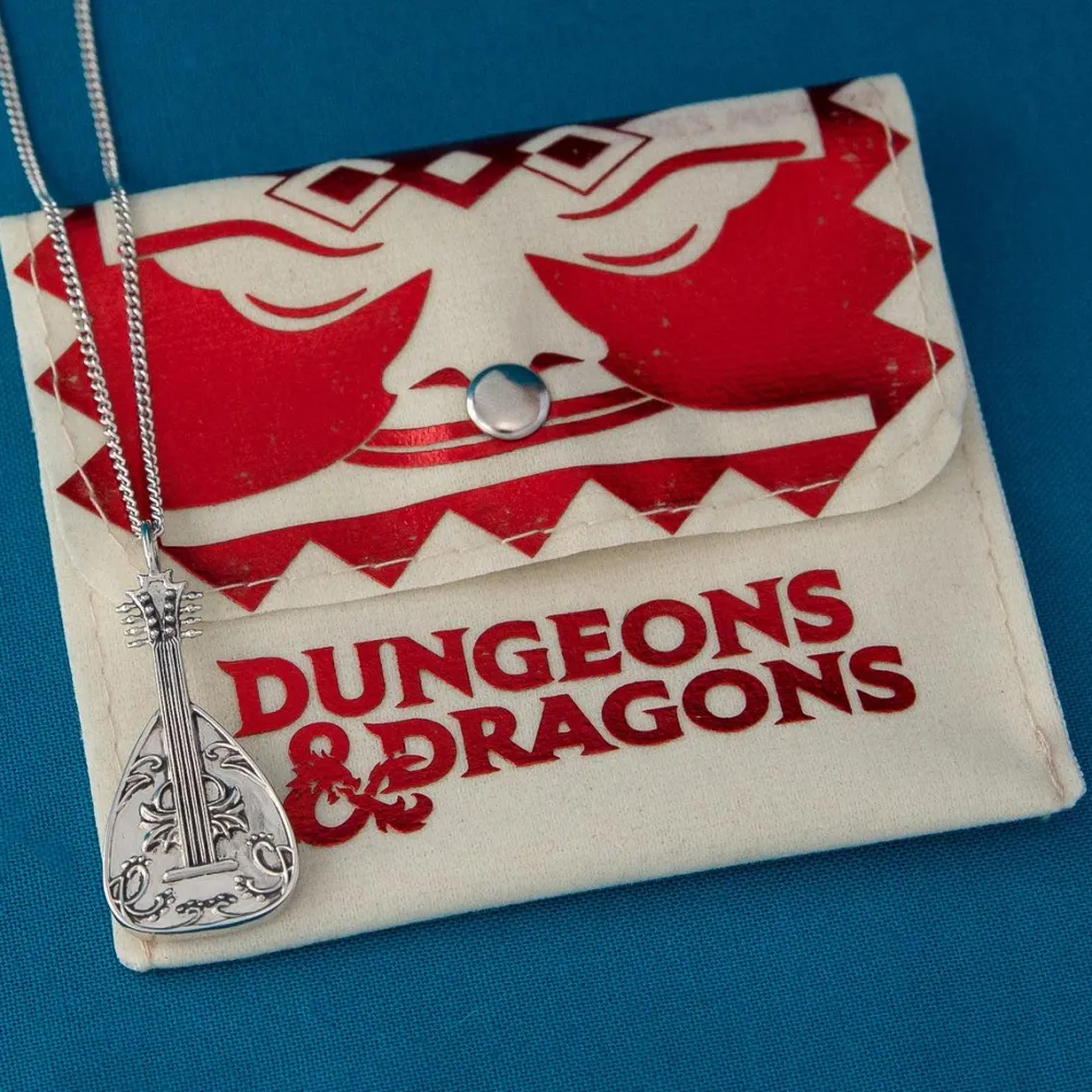 Best RockLove Jewelry Dungeons and Dragons X RockLove Bard Lute Necklace