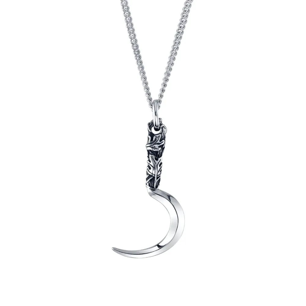New RockLove Jewelry Dungeons and Dragons X RockLove Druid Boline Knife Necklace
