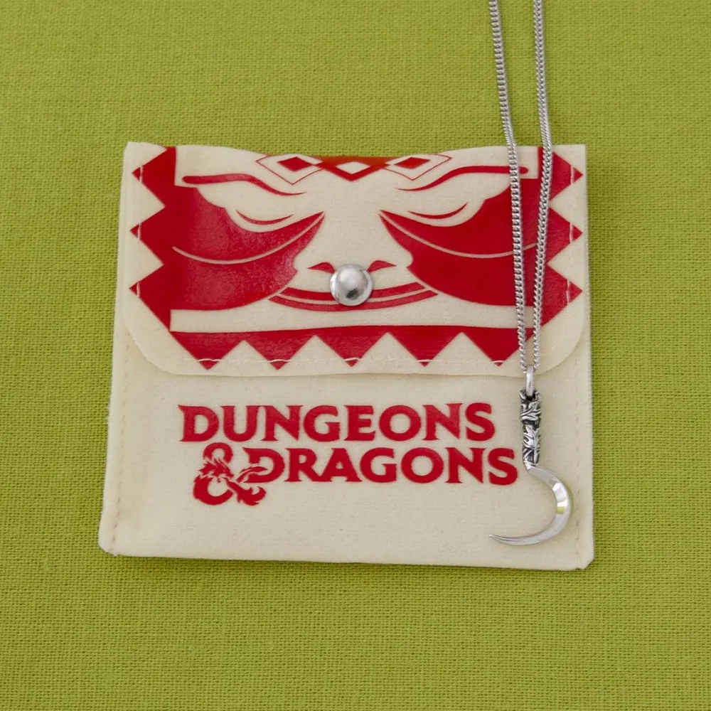 New RockLove Jewelry Dungeons and Dragons X RockLove Druid Boline Knife Necklace