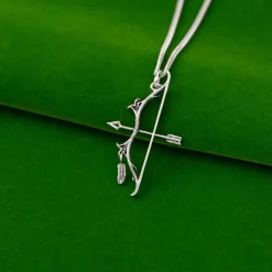 Online RockLove Jewelry Dungeons and Dragons X RockLove Ranger Bow and Arrow Necklace