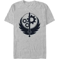 New Fifth Sun / Difuzed Fallout - Brotherhood Symbol - T-Shirt