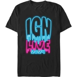 Best Fifth Sun IGN - Live Neon Drip - IGN Exclusive - T-Shirt